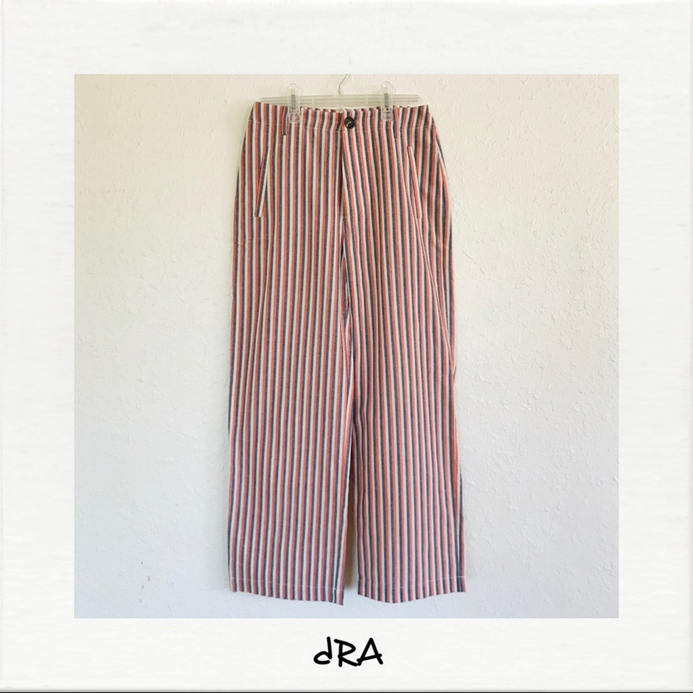 dRA Red White & Blue Wide Leg Trousers NWT